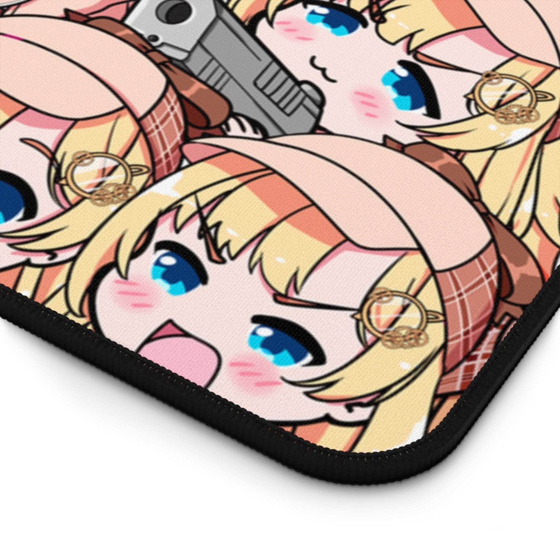 Amelia Watson Deskmat Vtubers Mousepad XL XXL Gaming Desk Mat Gift for Gamers Waifu Large Playmat Hololive Merch Amelia Watson Mousepad