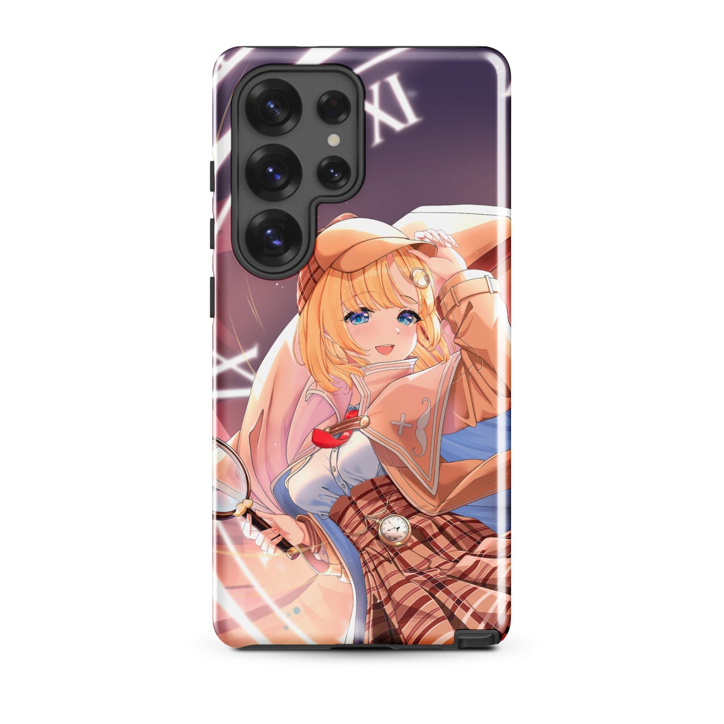 Amelia Watson Phone Case Vtuber Phone Case Hololive Merch Iphone Case Samsung Case Gift For Vtuber Fan Hololive Fan Kawaii Phone Case