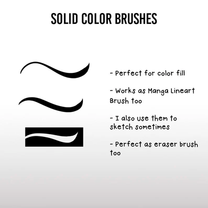 Anime Brush Pack CLIP STUDIO PAINT, Anime Brush Set, Lineart and Color Brush Pack,Digital Drawing Brush Bundle,Sketch Brush,Coloring Brushes