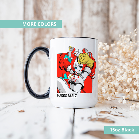Hakos Baelz Mug, Vtuber Mug, Hakos Baelz Coffee Cup, Hakos Baelz Merch, Customized Coffee Mug, Vtuber Merch, Hololive Fan Merch, Gift For Friend