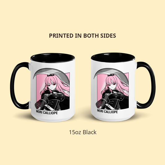 Mori Calliope Mug, Vtuber Mug, Mori Calliope Coffee Cup, Mori Calliope Merch, Customized Coffee Mug, Vtuber Merch, Hololive Fan Merch, Gift For Friend