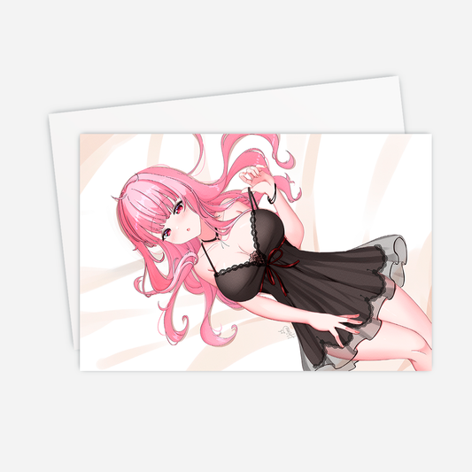 Hololive Mori Calliope Postcard, Mori Calliope Mini Print, Hololive Merch, Mori Calliope Merch, Vtubers Merch, Mori Calliope Print, Mori Calliope Poster, Vtuber Poster