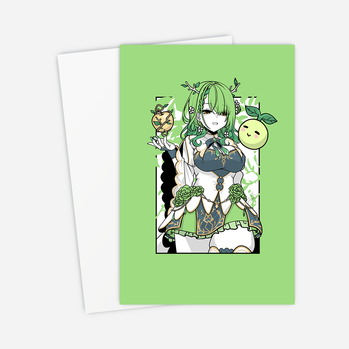 Ceres Fauna Postcard, Ceres Fauna Mini Print, Hololive Merch, Ceres Fauna Merch, Vtubers Merch, Ceres Fauna Print, Ceres Fauna Poster, Vtuber Poster