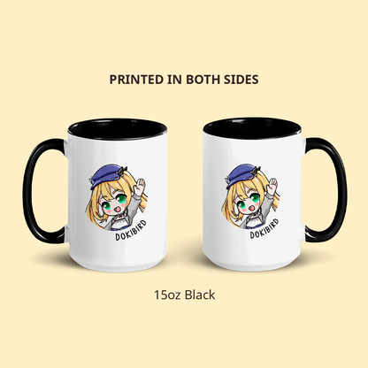 Dokibird Mug, Vtuber Mug, Vtuber Coffee Cup, Dokibird Coffee Mug, Customized Coffee Mug, Vtuber Merch, Dokibird Fan Merch, Gift For Friend