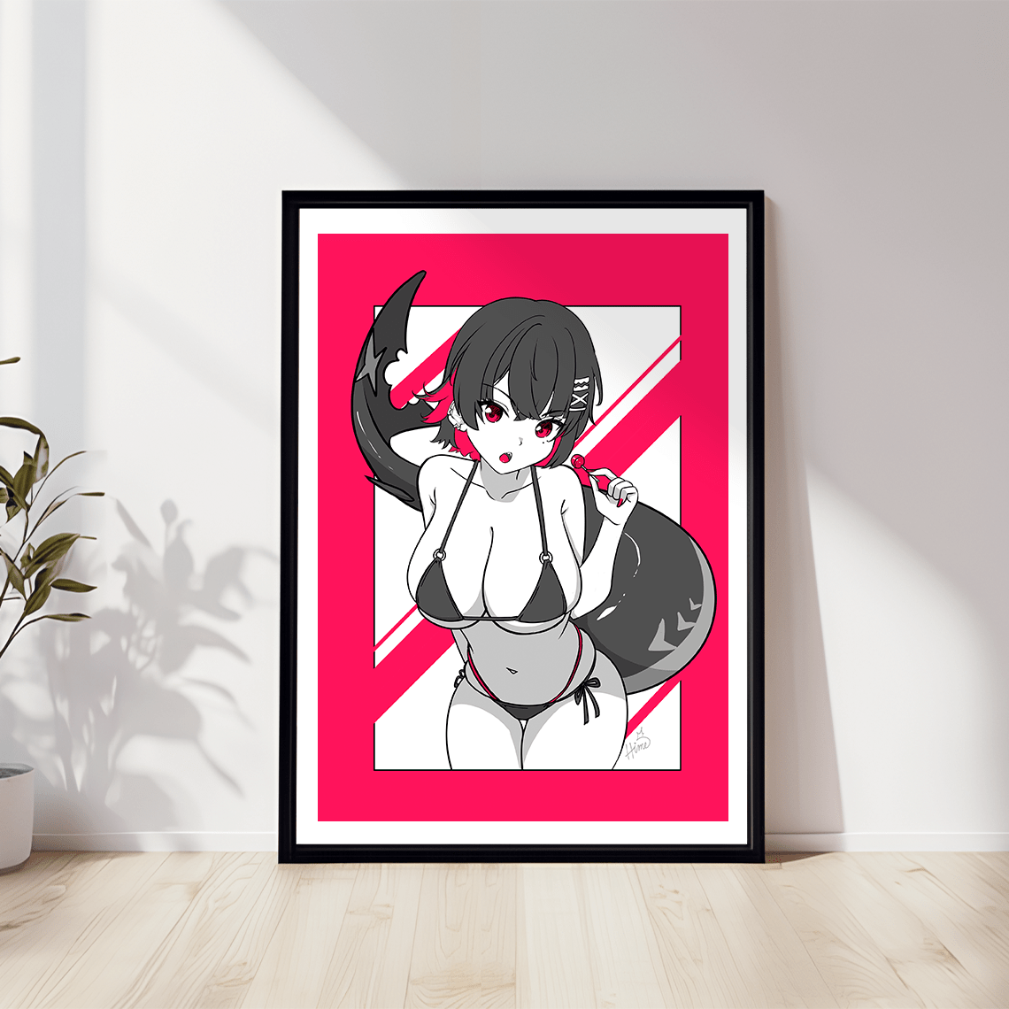 Ellen Joe Zenless Zone Zero Poster, Ellen Joe Zenless Zone Zero  Merch, Gift For Gamer Fan, Vtuber Merch, Ellen Joe Zenless Zone Zero Fan, Waifu ZZZ Poster