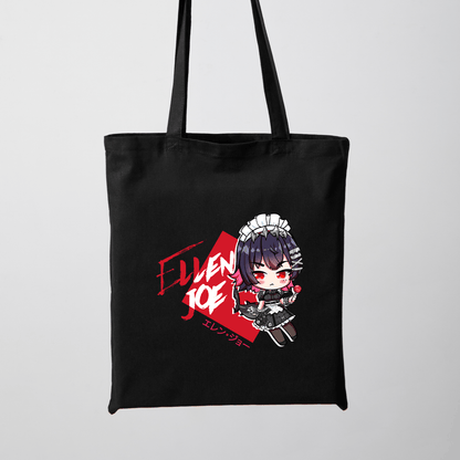 Ellen Joe Zenless Zone Zero Tote Bag Waifu gacha game Tote Bag Ellen Joe Zenless Zone Zero Fan Merch Cotton Canvas Tote Bag Eco Tote Bag Sustainable Bag Kawaii Tote Bag Ellen Joe Zenless Zone Zero merch