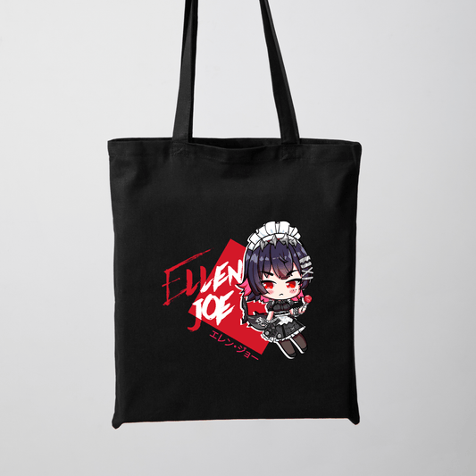 Ellen Joe Zenless Zone Zero Tote Bag Waifu gacha game Tote Bag Ellen Joe Zenless Zone Zero Fan Merch Cotton Canvas Tote Bag Eco Tote Bag Sustainable Bag Kawaii Tote Bag Ellen Joe Zenless Zone Zero merch