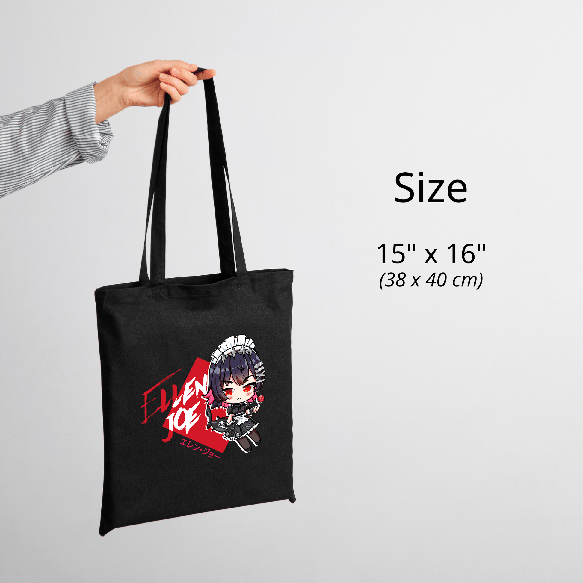Ellen Joe Zenless Zone Zero Tote Bag Waifu gacha game Tote Bag Ellen Joe Zenless Zone Zero Fan Merch Cotton Canvas Tote Bag Eco Tote Bag Sustainable Bag Kawaii Tote Bag Ellen Joe Zenless Zone Zero merch