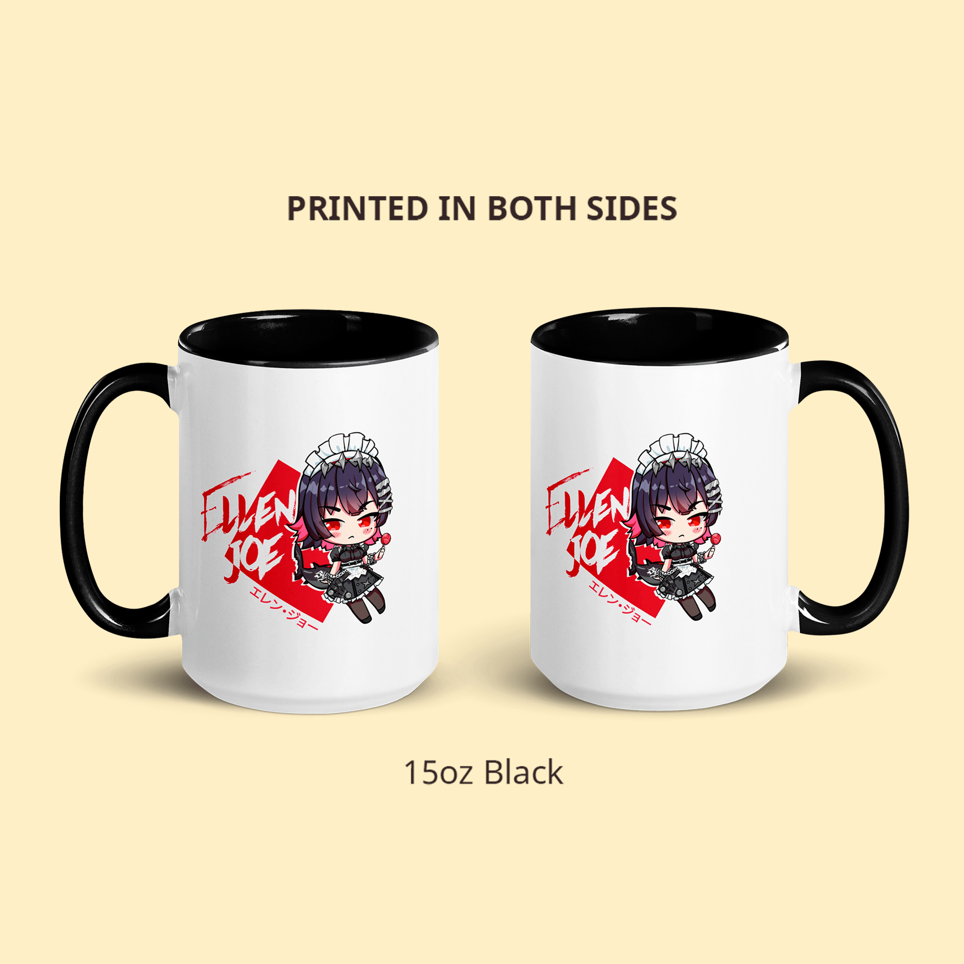 Ellen Joe Zenless Zone Zero Mug, waifu Mug, Ellen Joe Zenless Zone Zero Coffee Cup, Ellen Joe Merch, Customized Coffee Mug, Waifu gacha Merch, Ellen Joe Fan Merch, Gift For Friend