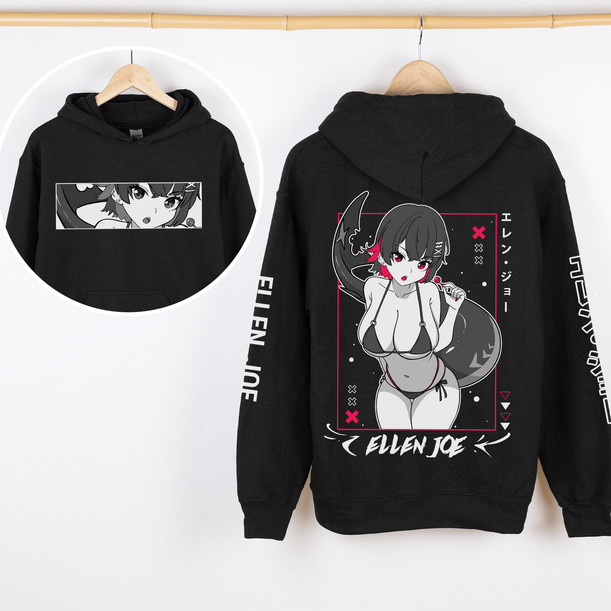 Ellen Joe Zenless Zone Zero Hoodie Gamer Hoodie Gift for ZZZ Fan Games Waifu Shirt Cool Ellen Joe Zenless Zone Zero Sweatshirt ZZZ Merch Ellen Joe Merch