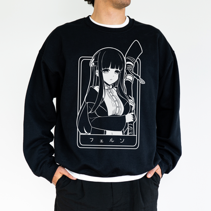 Fern Sweatshirt Anime Shirt Sōsō no Frieren Tee Gift for Fan Anime Waifu Sweatshirt Cool Frieren: Beyond Journey's End Tee Waifu Sweatshirt Frieren Merch