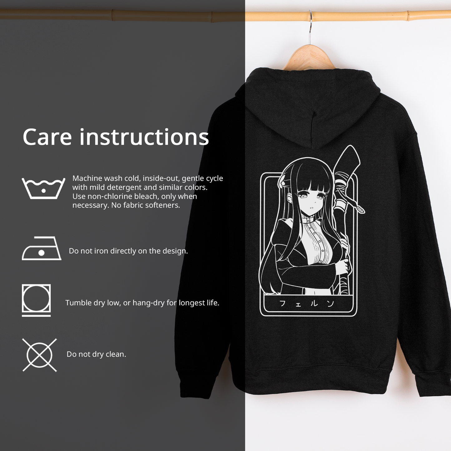 Fern Hoodie Anime Sōsō no Frieren Tee Gift for Fan Anime Waifu Hoodie Cool Frieren: Beyond Journey's End Tee Waifu Hoodie Frieren Merch