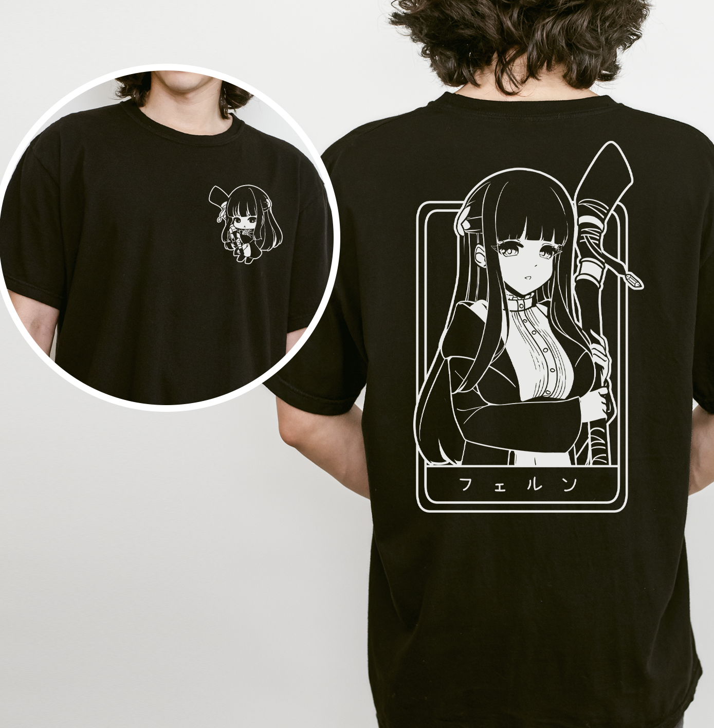 Fern T-Shirt Anime Shirt Sōsō no Frieren Tee Gift for Fan Anime Waifu Shirt Cool Frieren: Beyond Journey's End Tee Waifu T-Shirt Frieren Merch