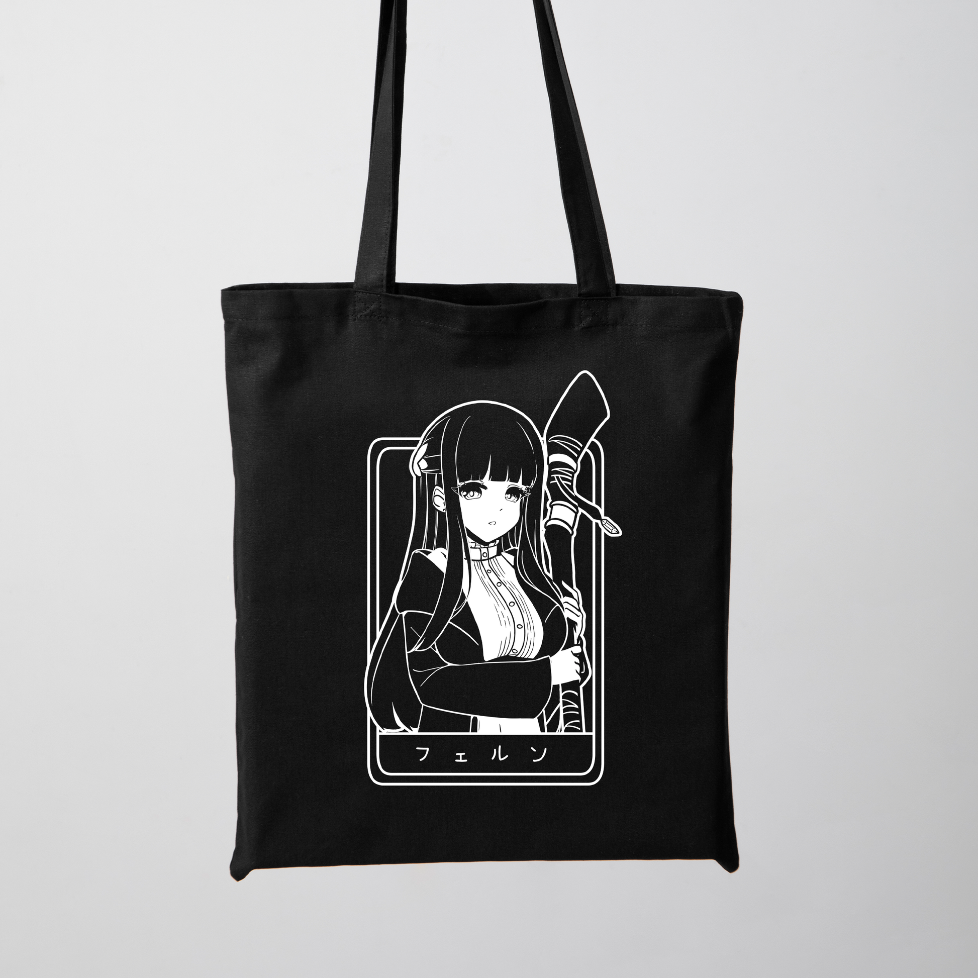 Frieren Tote Bag Anime Tote Bag Frieren: Beyond Journey's End Fan Merch Cotton Canvas Tote Bag Eco Tote Bag Sustainable Bag Kawaii Tote Bag Sōsō no Frieren merch
