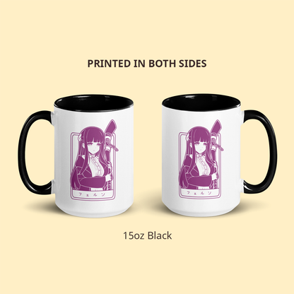 Fern Mug, Anime Mug, Sōsō no Frieren Coffee Cup, Frieren: Beyond Journey's End Merch, Customized Coffee Mug, Anime Merch, Frieren Fan Merch, Gift For Friend