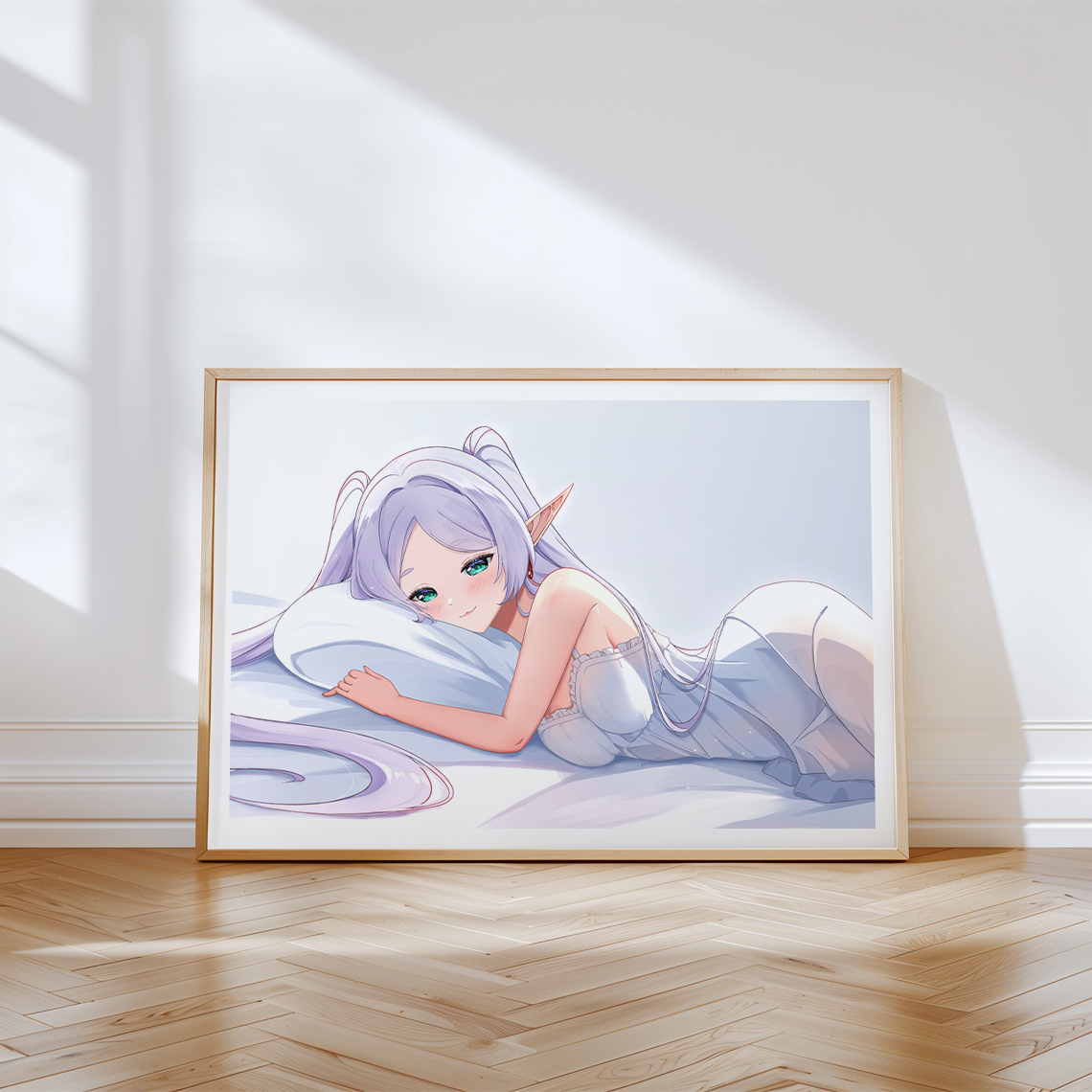 Frireren Art Print, Sōsō no Frieren Poster, Frieren: Beyond Journey's End Merch, Gift For Anime Fan, Frireren Merch, Anime Poster, Frireren Fan