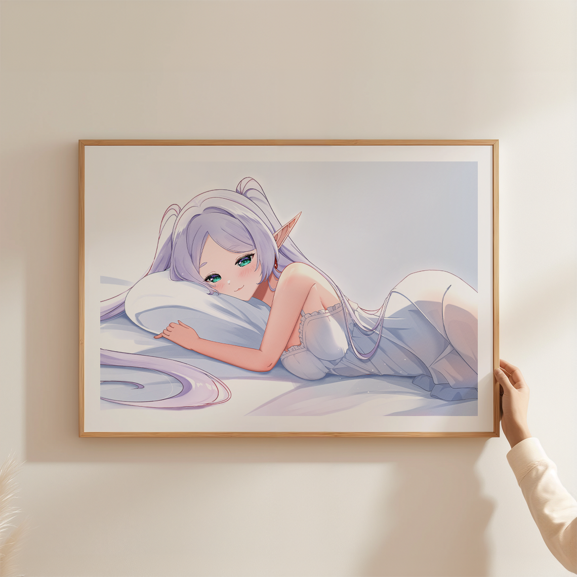 Frireren Art Print, Sōsō no Frieren Poster, Frieren: Beyond Journey's End Merch, Gift For Anime Fan, Frireren Merch, Anime Poster, Frireren Fan