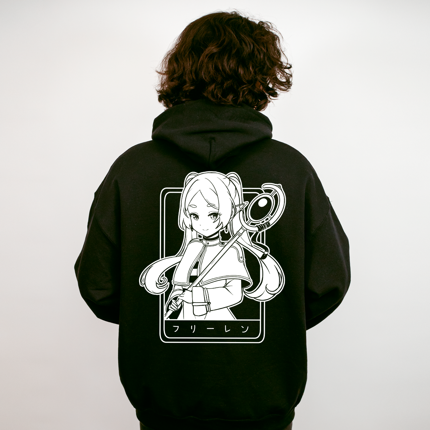 Frieren Hoodie Anime Sōsō no Frieren Tee Gift for Fan Anime Waifu Hoodie Cool Frieren: Beyond Journey's End Tee Waifu Hoodie Frieren Merch