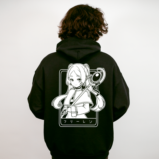 Frieren Hoodie Anime Sōsō no Frieren Tee Gift for Fan Anime Waifu Hoodie Cool Frieren: Beyond Journey's End Tee Waifu Hoodie Frieren Merch