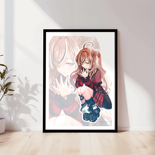 Nanashi Mumei Wall Art Nanashi Mumei Poster Hololive Merch Vtubers Gift Hololive Wall Decor Nanashi Mumei Merch Anime Wall Art Canvas