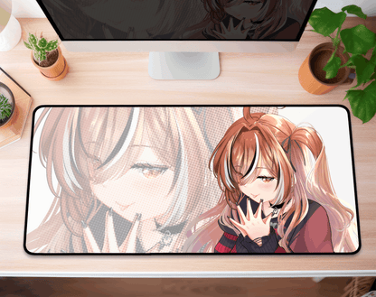 Nanashi Mumei Deskmat Vtubers Mousepad XL XXL Gaming Desk Mat Gift for Gamers Waifu Large Playmat Hololive Merch Nanashi Mumei Mousepad