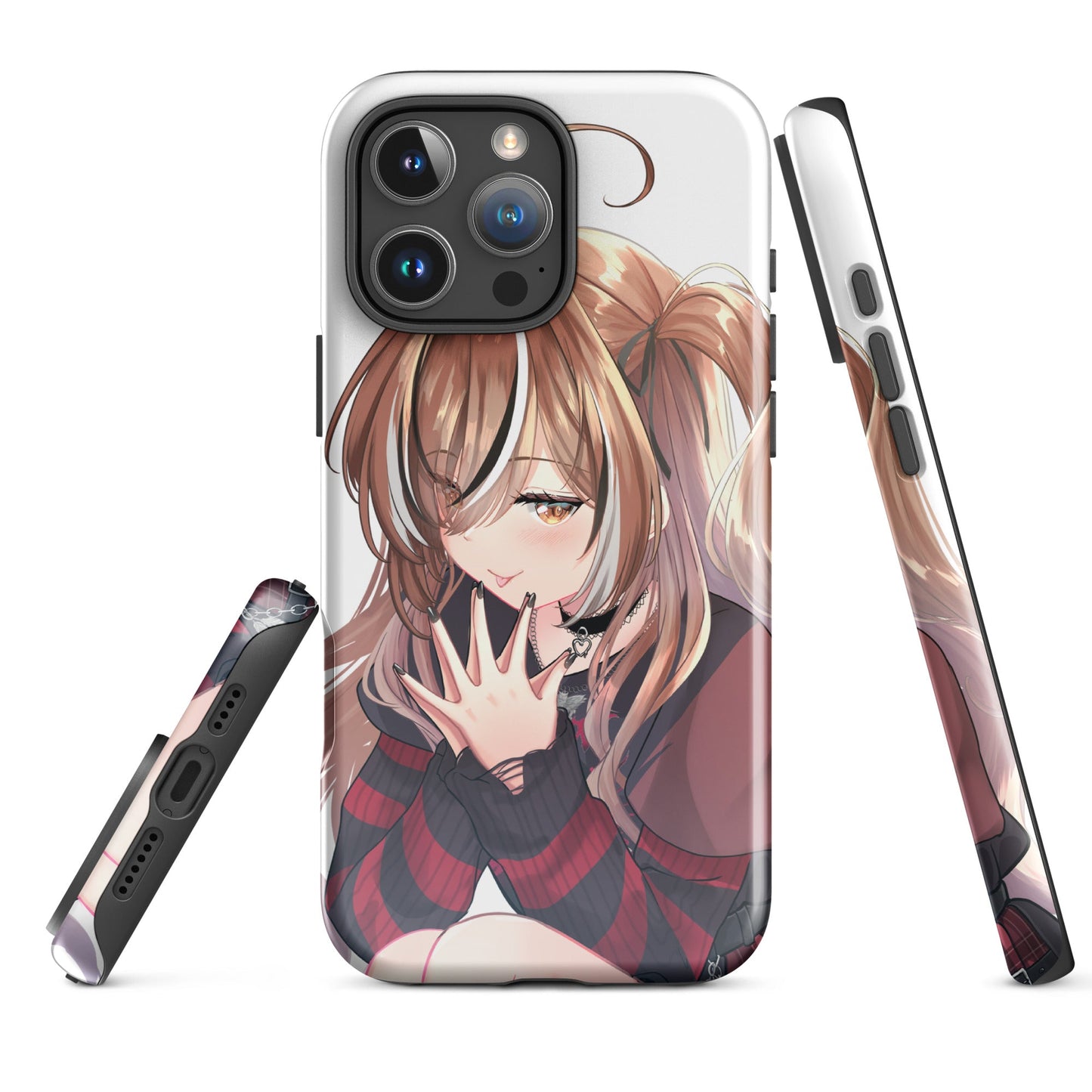 Nanashi Mumei Phone Case Vtuber Phone Case Hololive Merch Iphone Case Samsung Case Gift For Vtuber Fan Hololive Fan Kawaii Phone Case