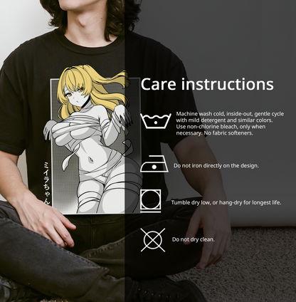 Mummy Girl T-Shirt Halloween Tee Gift for Game Fan Anime Waifu Shirt Cool Anime-Inspired Tee Waifu T-Shirt Orihime Studio Merch