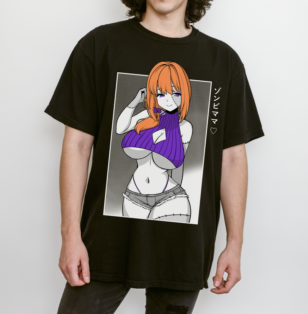 Zombie Mom T-shirt Zombie MILF T-Shirt Halloween Tee Gift for Game Fan Anime Waifu Shirt Cool Anime-Inspired Tee Waifu T-Shirt Orihime Studio Merch