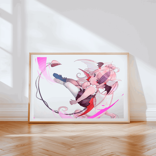 VShojo Ironmouse Art Print, Ironmouse Poster, Ironmouse Merch, Vshojo Merch, Gift For Vtuber Fan, Vtuber Merch, Vtuber Poster