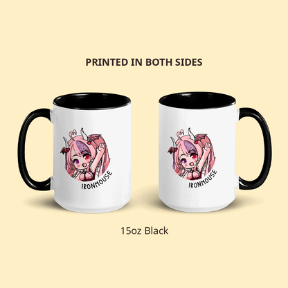 Ironmouse Mug, Vtuber Mug, Ironmouse Coffee Cup, Ironmouse Merch, Vtuber Coffee Mug, Vtuber Merch, Ironmouse Fan Merch, Vshojo Merch
