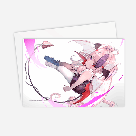 VShojo Ironmouse Postcard, Ironmouse Mini Print, Vshojo Merch, Ironmouse Merch, Vtubers Merch, Ironmouse Poster, Vtuber Poster,Ironmouse Fan