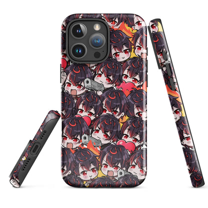 K9 Kuro Phone Case, Vtuber Phone Case, K9 Kuro Merch, Iphone Case, Samsung Case, Gift For Vtuber Fan, Kuro Kurenai Fan, Kawaii Phone Case