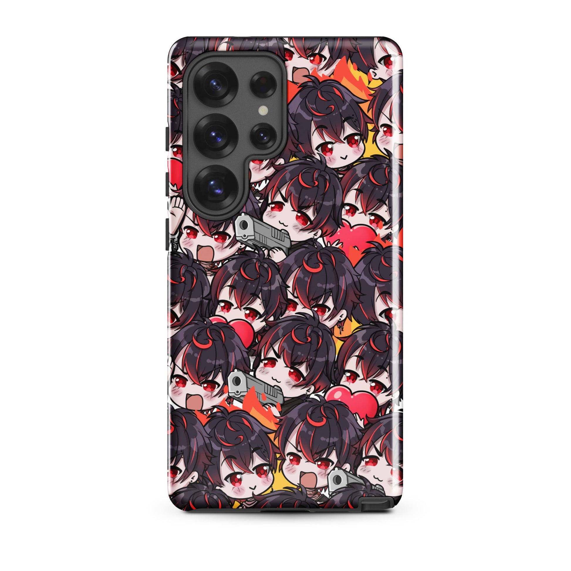 K9 Kuro Phone Case, Vtuber Phone Case, K9 Kuro Merch, Iphone Case, Samsung Case, Gift For Vtuber Fan, Kuro Kurenai Fan, Kawaii Phone Case