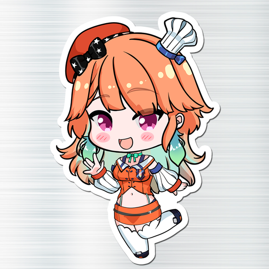 Takanashi Kiara Fridge Magnet, Die Cut Takanashi Kiara Magnets 3″ × 3″, Hololive Merch, Takanashi Kiara Merch, Takanashi Kiara Magnet, Takanashi Kiara Fan