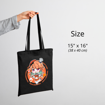 Takanashi Kiara Tote Bag Vtuber Tote Bag Takanashi Kiara Fan Merch Cotton Canvas Tote Bag Eco Tote Bag Sustainable Bag Kawaii Tote Bag hololive merch