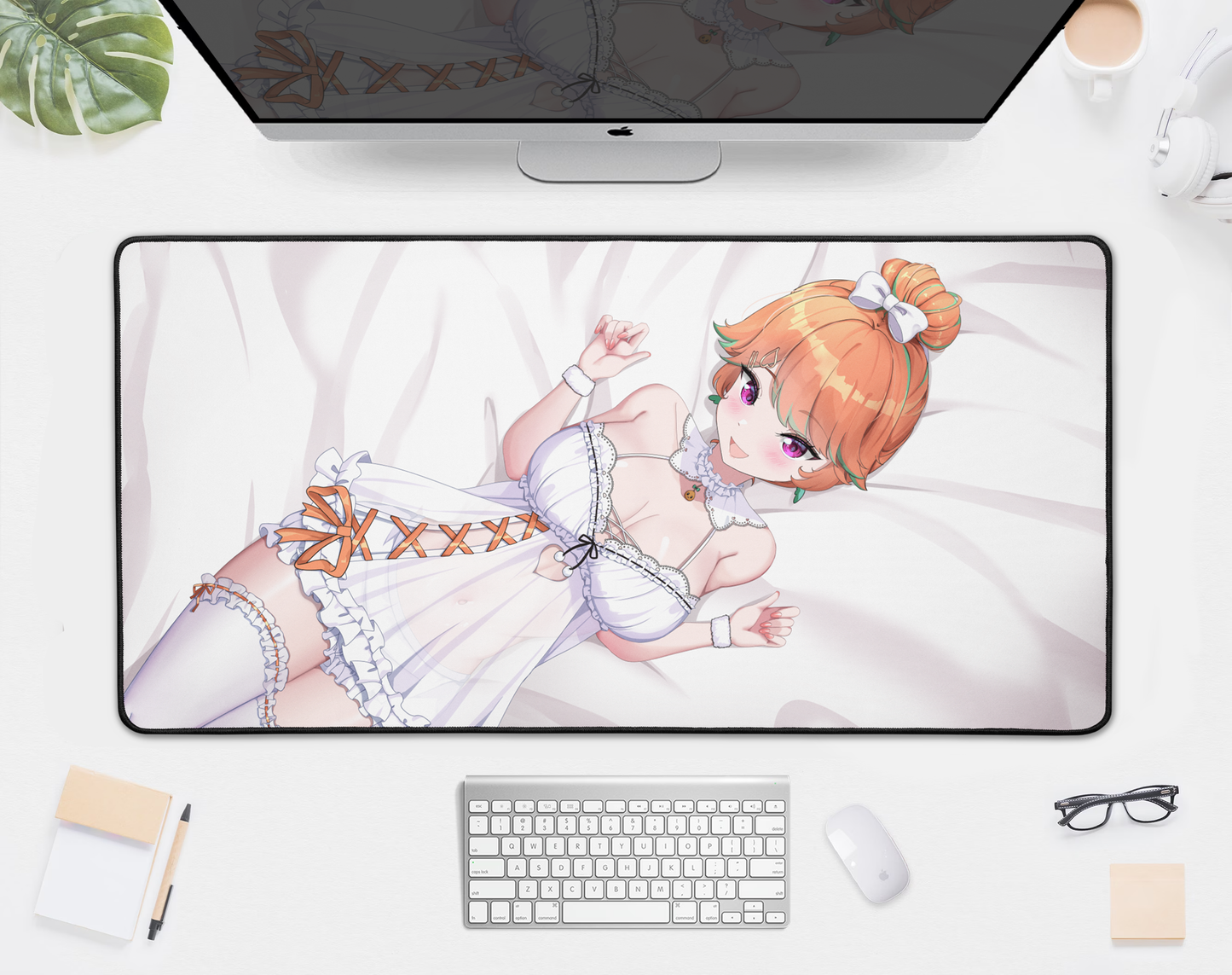Takanashi Kiara Deskmat Vtubers Mousepad XL XXL Gaming Desk Mat Gift for Gamers Waifu Large Playmat Hololive Merch Takanashi Kiara Mousepad