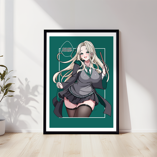 Malfoid Wall Art Harry Potter Merch Gift Draco Malfoy Wall Decor Malfoid Merch Wall Art Canvas