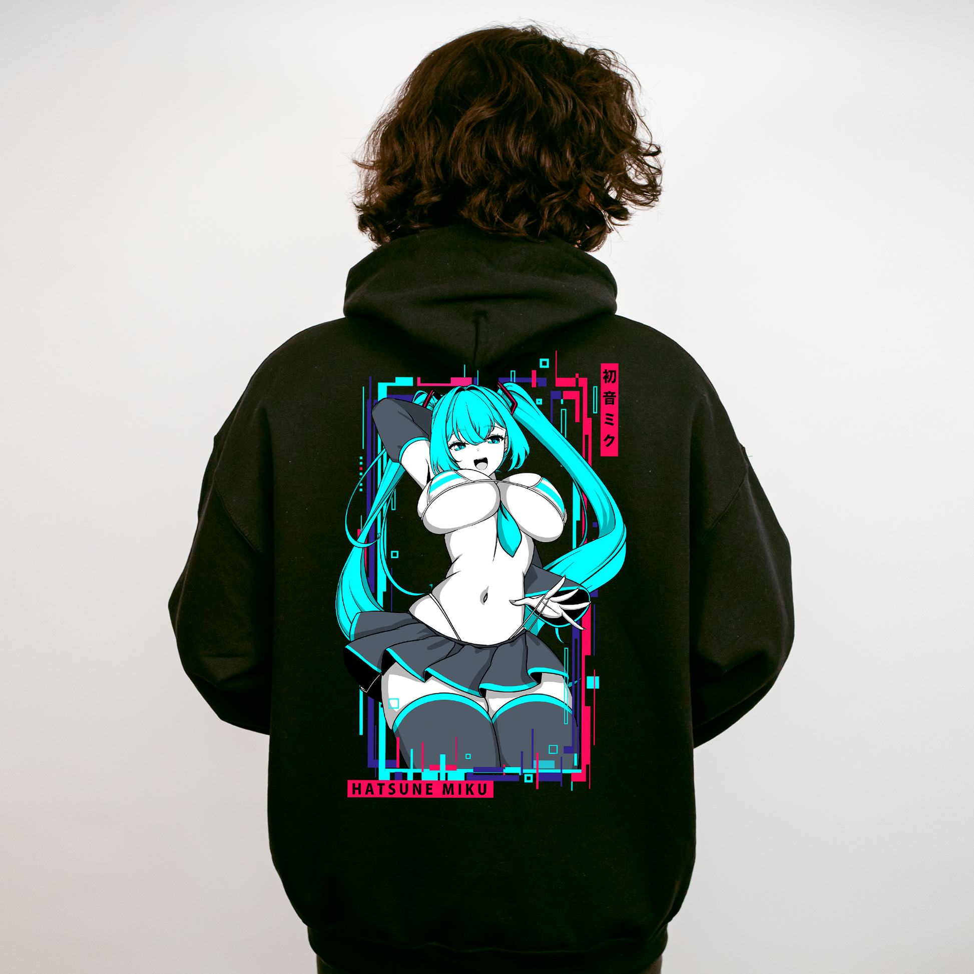 Hatsune Miku Hoodie Gamer Hoodie Gift for Miku Fan Games Waifu Shirt Cool Hatsune Miku Sweatshirt Hatsune Miku Merch