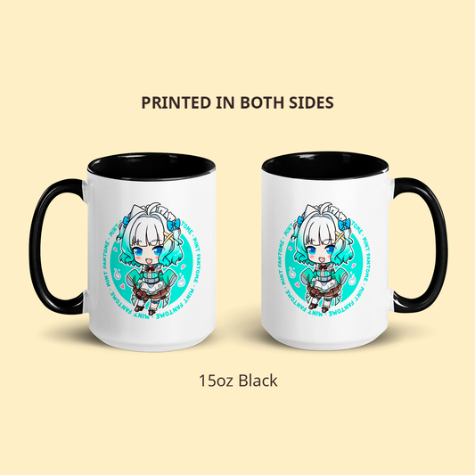 Mint Fantome Mug, Vtuber Mug, Mint Fantome Coffee Cup, Mint Fantome Merch, Customized Coffee Mug, Vtuber Merch, Maid Mint Fan Merch, Gift For Friend