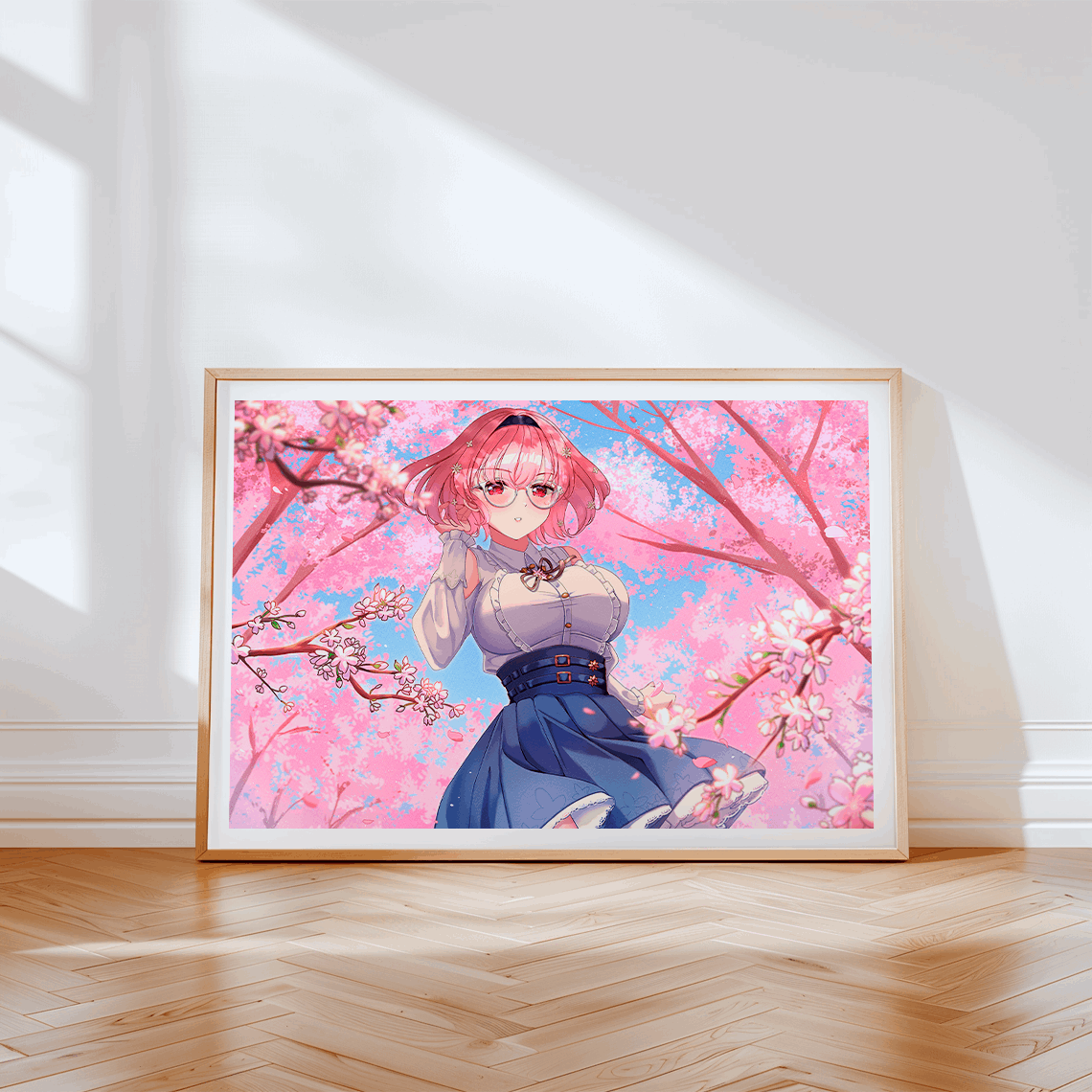 Mori Calliope Wall Art Mori Calliope Hololive MythMerch Vtubers Gift Hololive Wall Decor Mori Calliope Merch Anime Wall Art Canvas