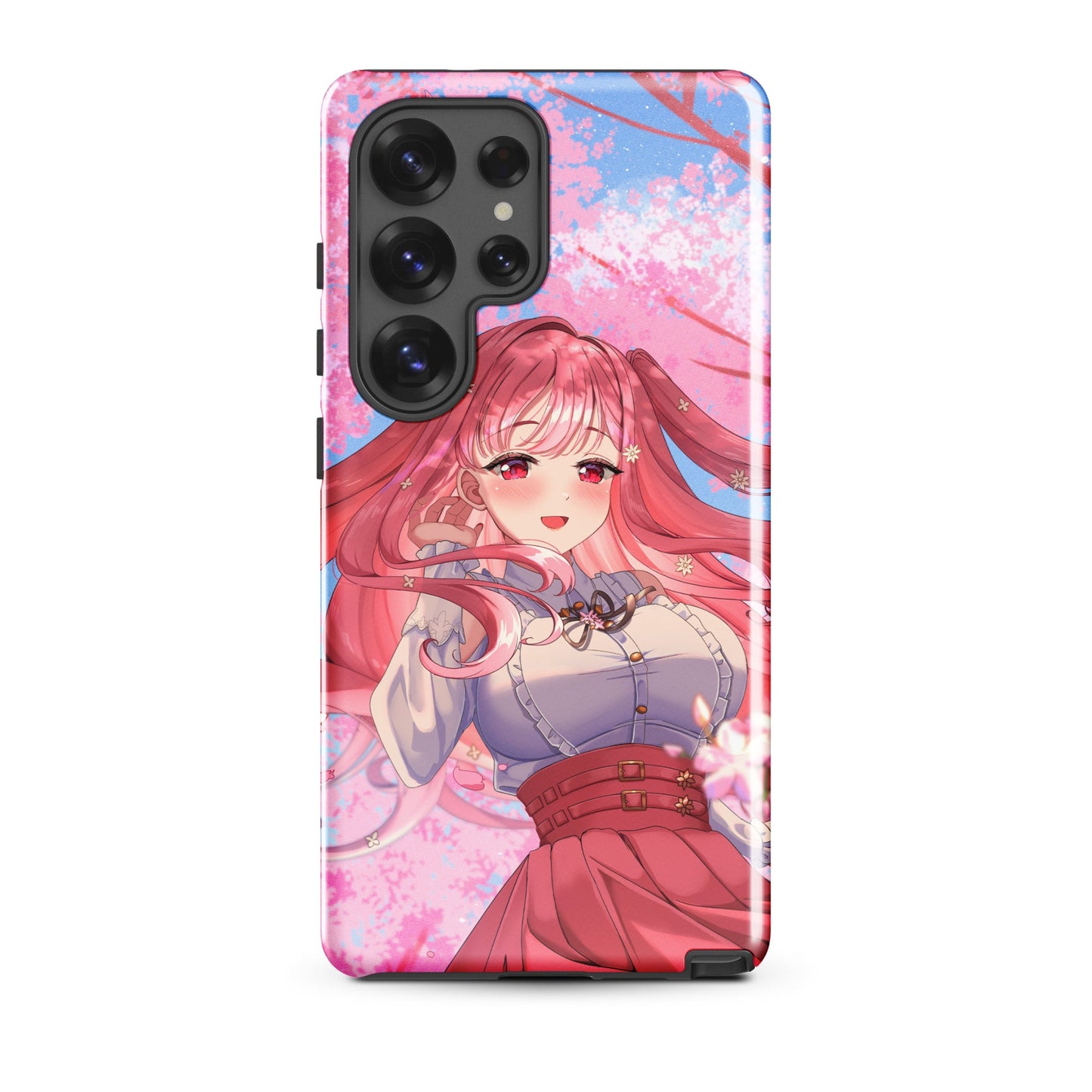 Mori Kawaiiope Phone Case Vtuber Phone Case Hololive Merch Iphone Case Samsung Case Gift For Vtuber Fan Mori Kawaiiope Fan Kawaii Phone Case