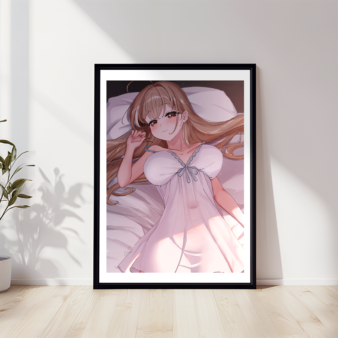 Nanashi Mumei Wall Art Nanashi Mumei Poster Hololive Merch Vtubers Gift Hololive Wall Decor Nanashi Mumei Merch Anime Wall Art Canvas