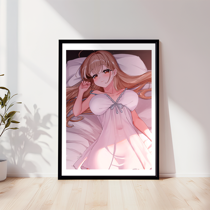 Nanashi Mumei Wall Art Nanashi Mumei Poster Hololive Merch Vtubers Gift Hololive Wall Decor Nanashi Mumei Merch Anime Wall Art Canvas