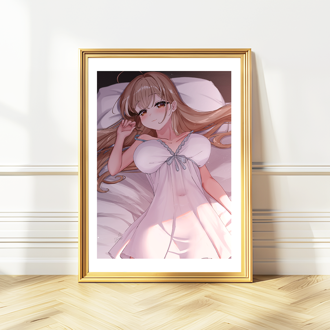 Nanashi Mumei Wall Art Nanashi Mumei Poster Hololive Merch Vtubers Gift Hololive Wall Decor Nanashi Mumei Merch Anime Wall Art Canvas