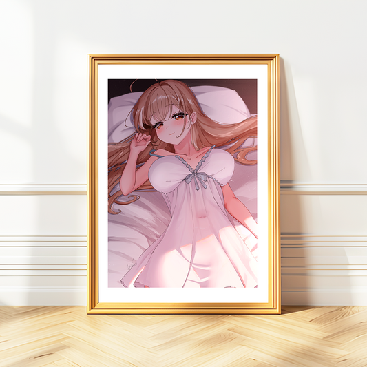 Nanashi Mumei Wall Art Nanashi Mumei Poster Hololive Merch Vtubers Gift Hololive Wall Decor Nanashi Mumei Merch Anime Wall Art Canvas