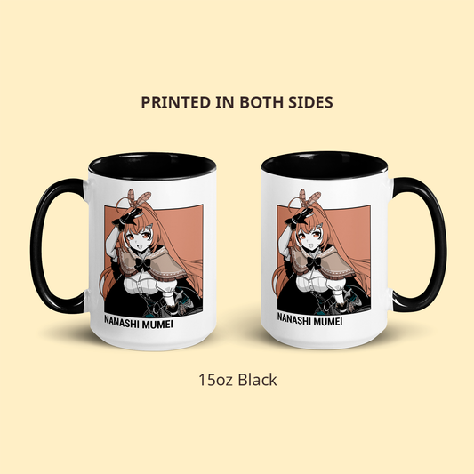 Nanashi Mumei Mug, Vtuber Mug, Nanashi Mumei Coffee Cup, Nanashi Mumei Merch, Customized Coffee Mug, Vtuber Merch, Hololive Fan Merch, Gift For Friend
