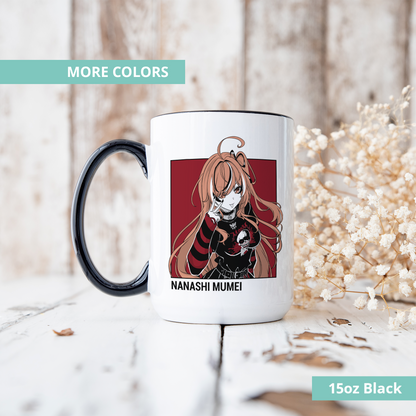 Nanashi Mumei Mug, Vtuber Mug, Nanashi Mumei Coffee Cup, Nanashi Mumei Merch, Customized Coffee Mug, Vtuber Merch, Hololive Fan Merch, Gift For Friend