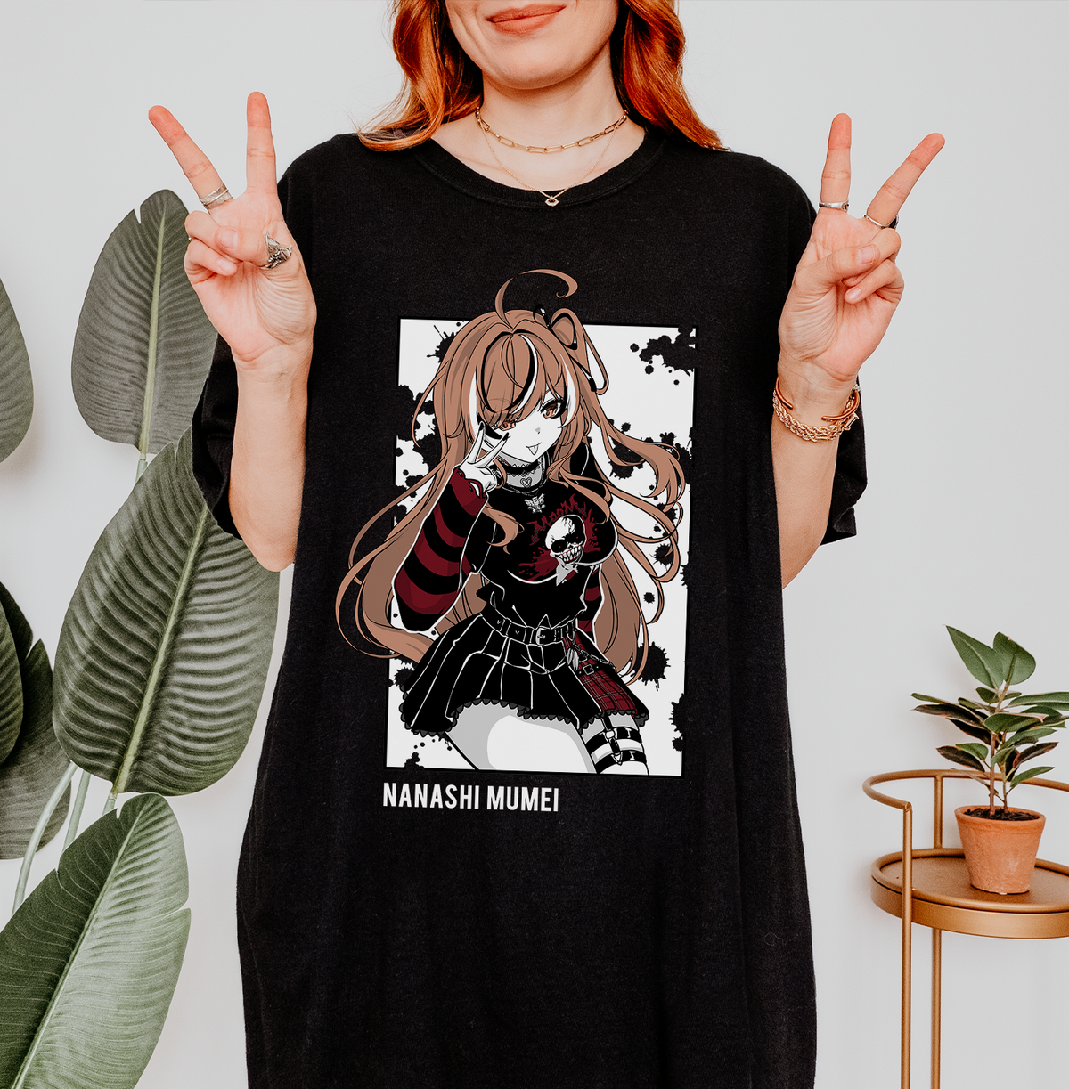 [PRE ORDER] Goth Nanashi Mumei - Unisex T-Shirt