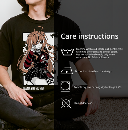 [PRE ORDER] Goth Nanashi Mumei - Unisex T-Shirt