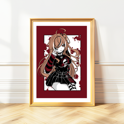 Nanashi Mumei Wall Art Nanashi Mumei Poster Hololive Merch Vtubers Gift Hololive Wall Decor Nanashi Mumei Merch Anime Wall Art Canvas